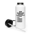 OCD Still Drinking: Stainless Steel Water Bottle With A Straw Lid for the OCD Community | ILLTOCHILL