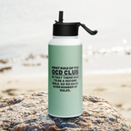 OCD Hydrated and Here: Stainless Steel Water Bottle With A Straw Lid for the OCD Community | ILLTOCHILL