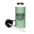OCD Hydrated and Here: Stainless Steel Water Bottle With A Straw Lid for the OCD Community | ILLTOCHILL