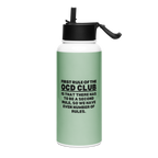OCD Hydrated and Here: Stainless Steel Water Bottle With A Straw Lid for the OCD Community | ILLTOCHILL