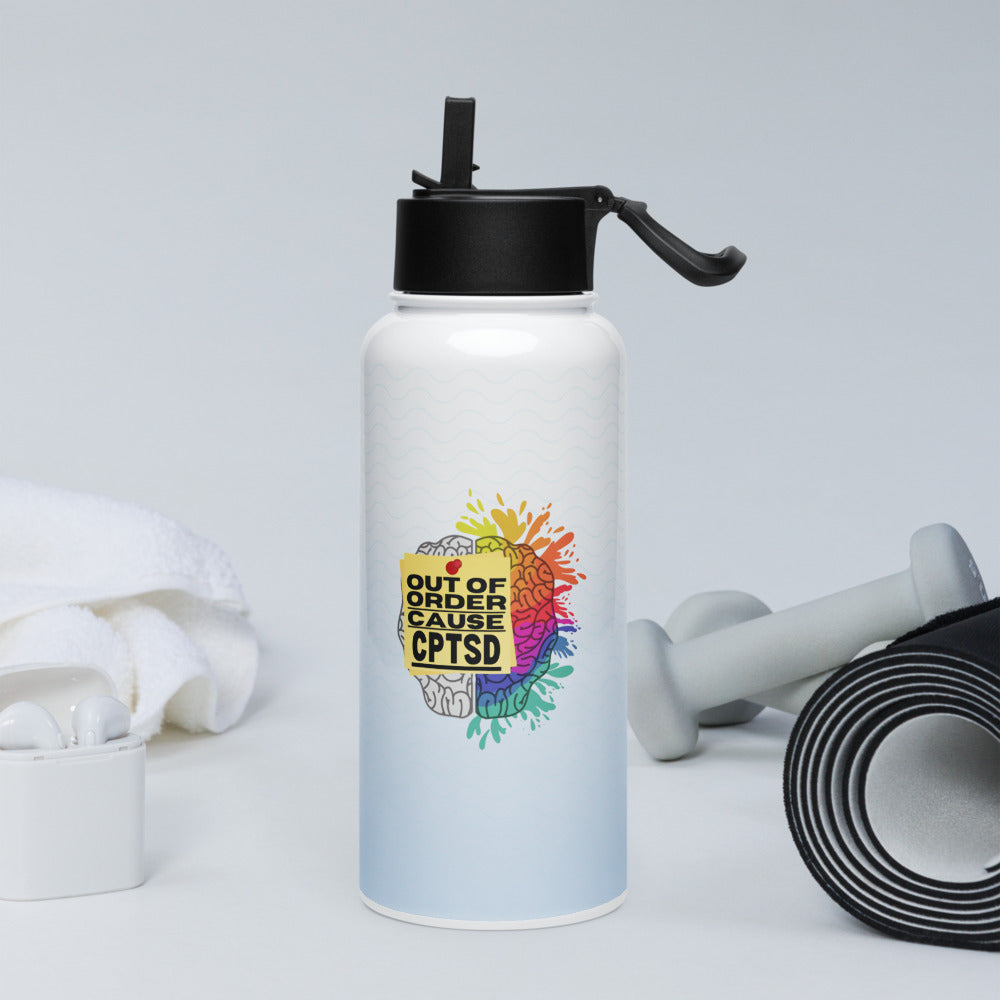 c-ptsd-stainless-steel-water-bottle-with-a-straw-lid
