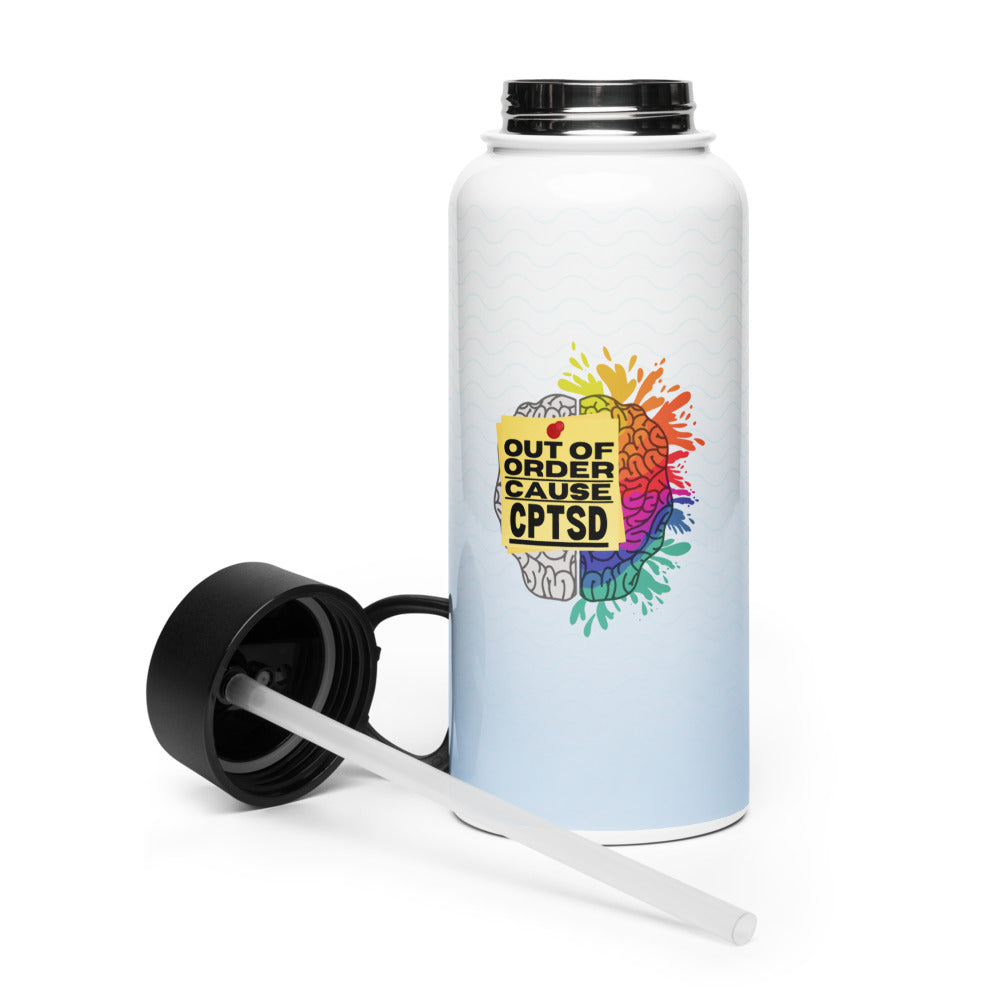c-ptsd-stainless-steel-water-bottle-with-a-straw-lid