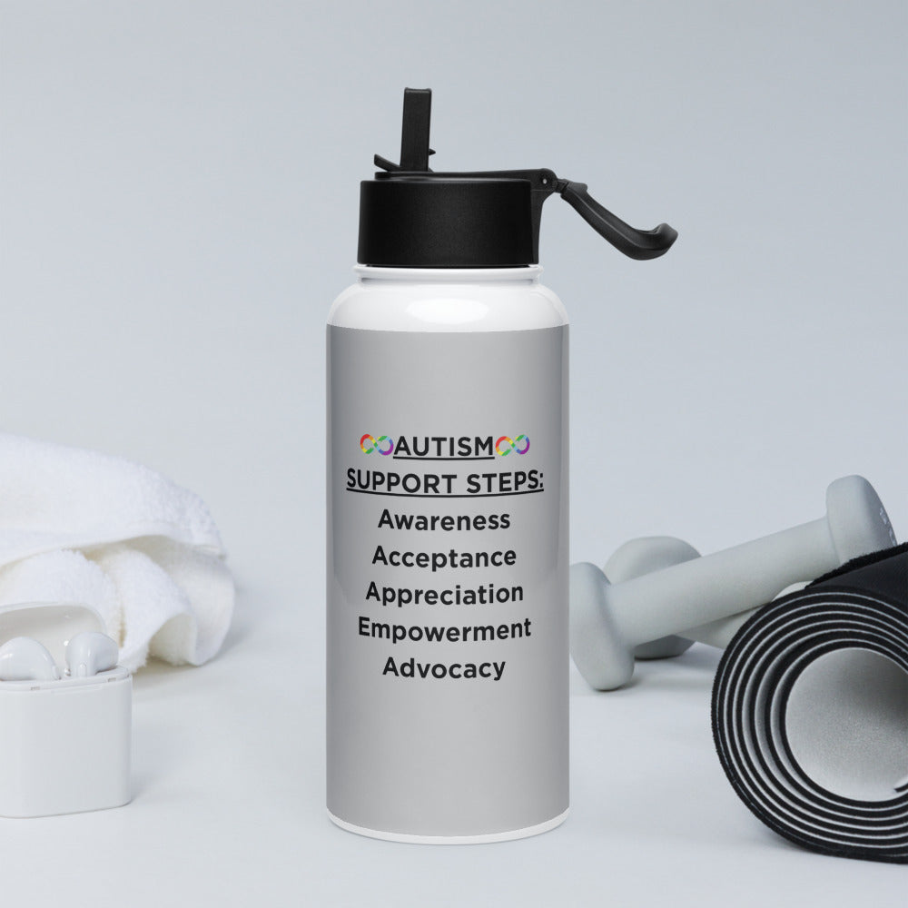 autism-stainless-steel-water-bottle-with-a-straw-lid