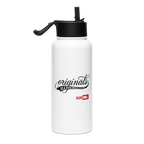 OCD Still Drinking: Stainless Steel Water Bottle With A Straw Lid for the OCD Community | ILLTOCHILL