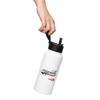 OCD Still Drinking: Stainless Steel Water Bottle With A Straw Lid for the OCD Community | ILLTOCHILL