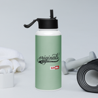 OCD Hydrated and Here: Stainless Steel Water Bottle With A Straw Lid for the OCD Community | ILLTOCHILL