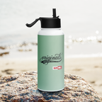 OCD Hydrated and Here: Stainless Steel Water Bottle With A Straw Lid for the OCD Community | ILLTOCHILL