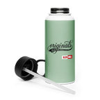OCD Hydrated and Here: Stainless Steel Water Bottle With A Straw Lid for the OCD Community | ILLTOCHILL