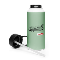 OCD Hydrated and Here: Stainless Steel Water Bottle With A Straw Lid for the OCD Community | ILLTOCHILL