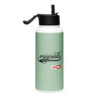 OCD Hydrated and Here: Stainless Steel Water Bottle With A Straw Lid for the OCD Community | ILLTOCHILL