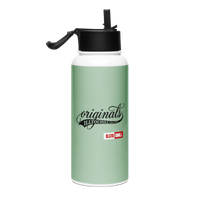 OCD Hydrated and Here: Stainless Steel Water Bottle With A Straw Lid for the OCD Community | ILLTOCHILL