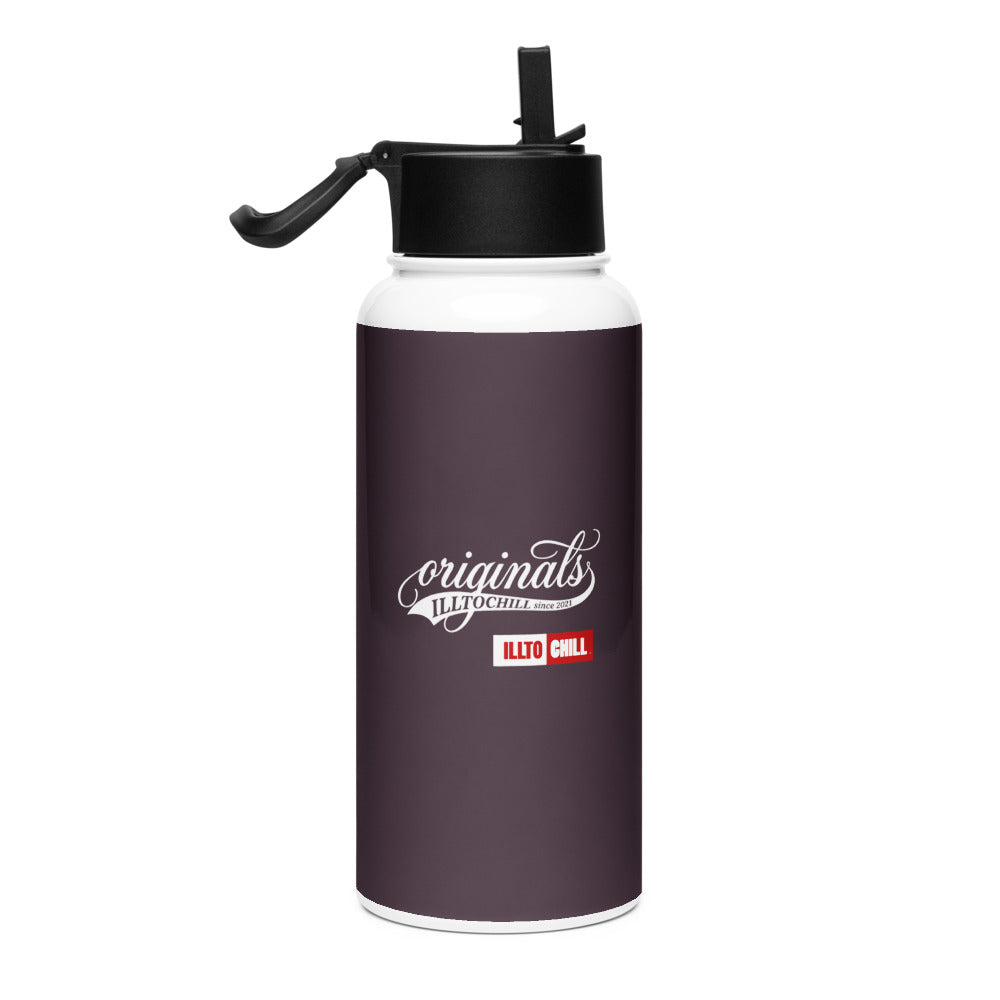 lupus-stainless-steel-water-bottle-with-a-straw-lid