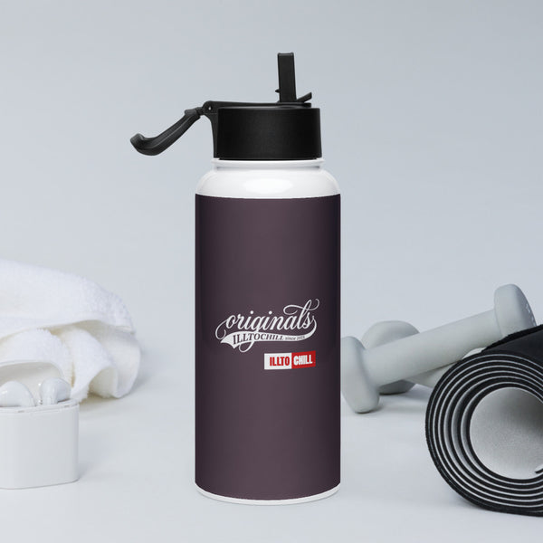 lupus-stainless-steel-water-bottle-with-a-straw-lid