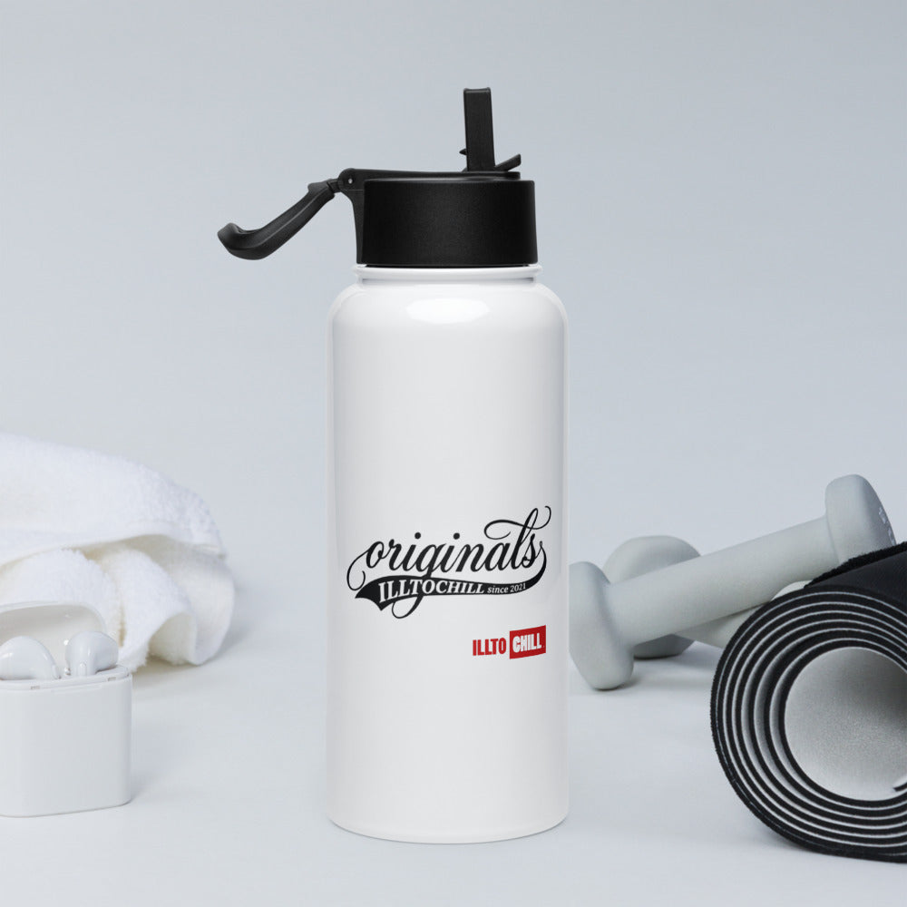 anxiety-stainless-steel-water-bottle-with-a-straw-lid