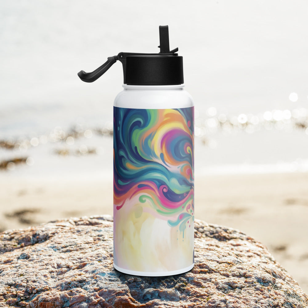 adhd-support-stainless-steel-water-bottle-with-a-straw-lid