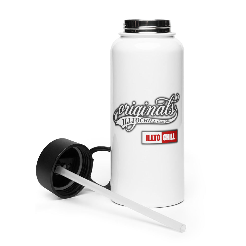 bipolar-stainless-steel-water-bottle-with-a-straw-lid