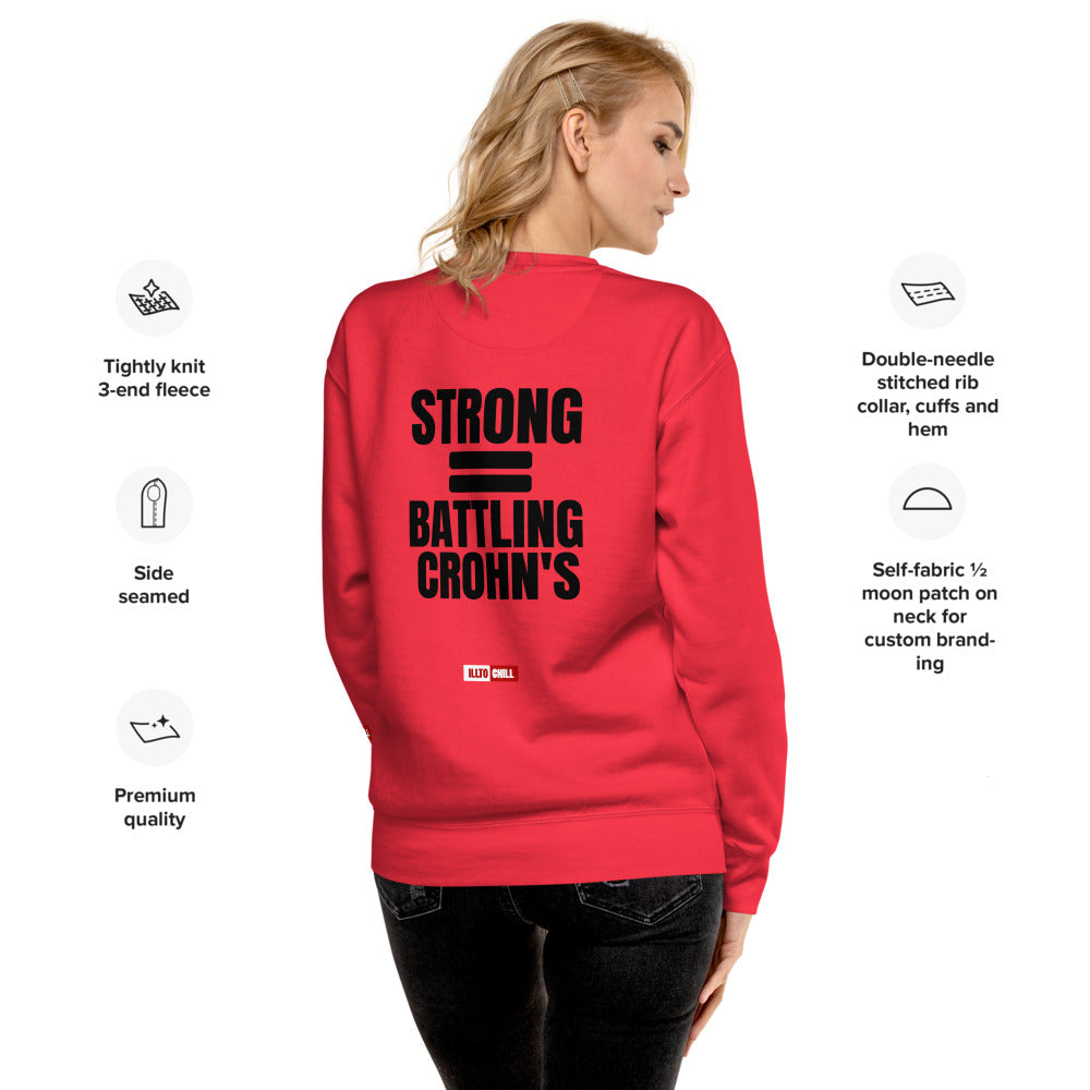ILLTOCHILL Crohn's Sweatshirt
