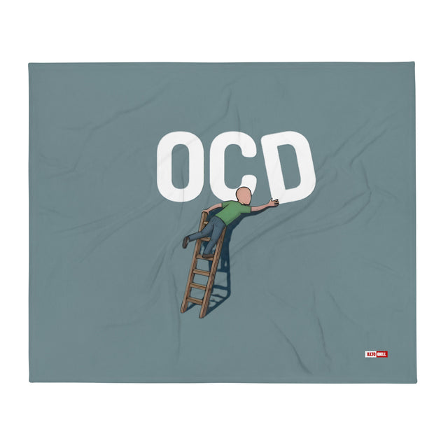 Covered In Comfort Not Silence OCD Throw Blanket – ILLTOCHILL Home Calm