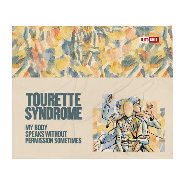 Comfort In Chaos Tourette Syndrome Throw Blanket – ILLTOCHILL Home