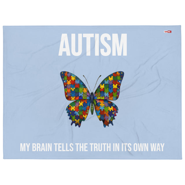 Autistic Rest Days — Acceptance Throw Blanket | ILLTOCHILL