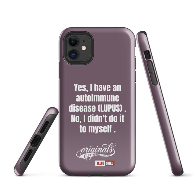 Lupus Advocate Tough Case For iPhone — Protect Your Phone Like You Protect Your Peace | ILLTOCHILL