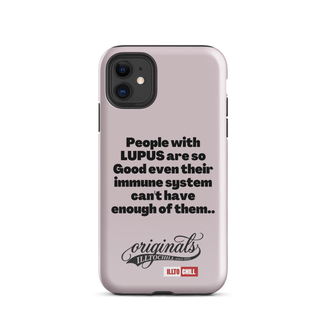 Lupus Advocate Tough Case For iPhone — Protect Your Phone Like You Protect Your Peace | ILLTOCHILL