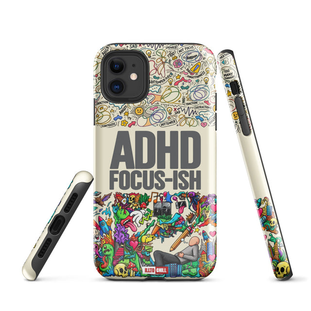 Run The Frequency ADHD Phone Case – Identity | ILLTOCHILL