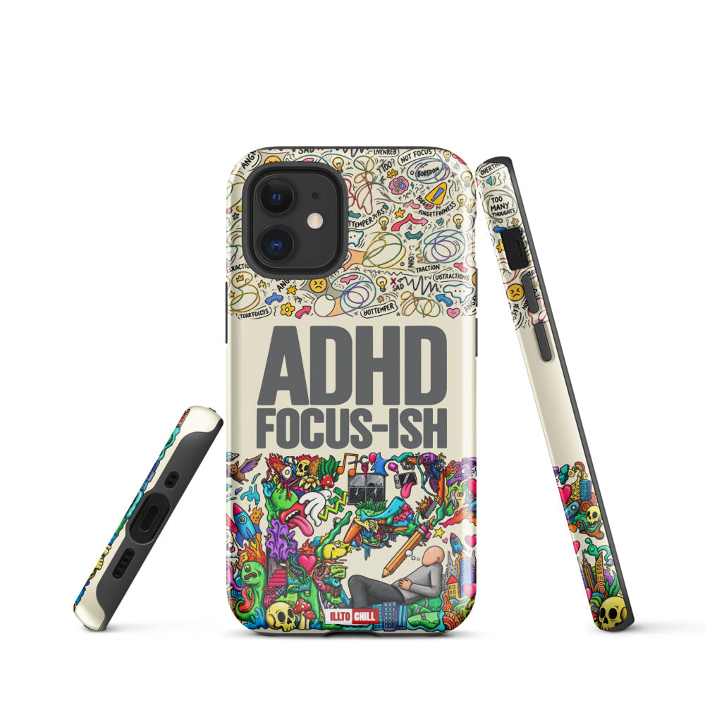 illtochill-adhd-awareness-attention-deficit-hyperactivity-disorder-tough-case-for-iphone®