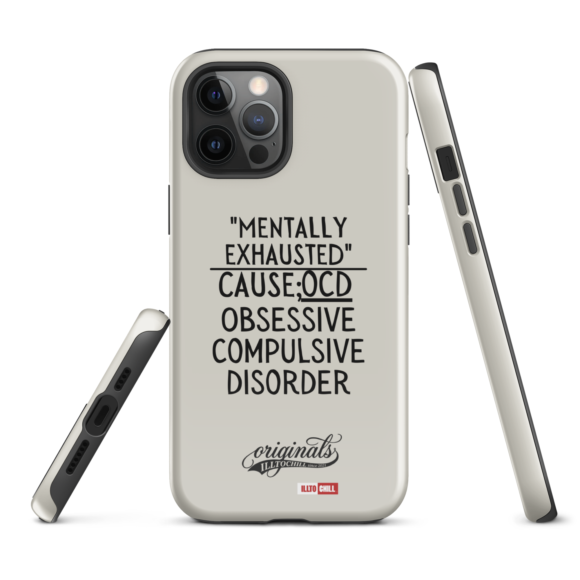OCD Carried Daily: Tough Case For iPhone Built for the OCD Community | ILLTOCHILL