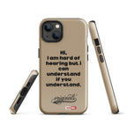 hard-of-hearing-support-tough-case-for-iphone®