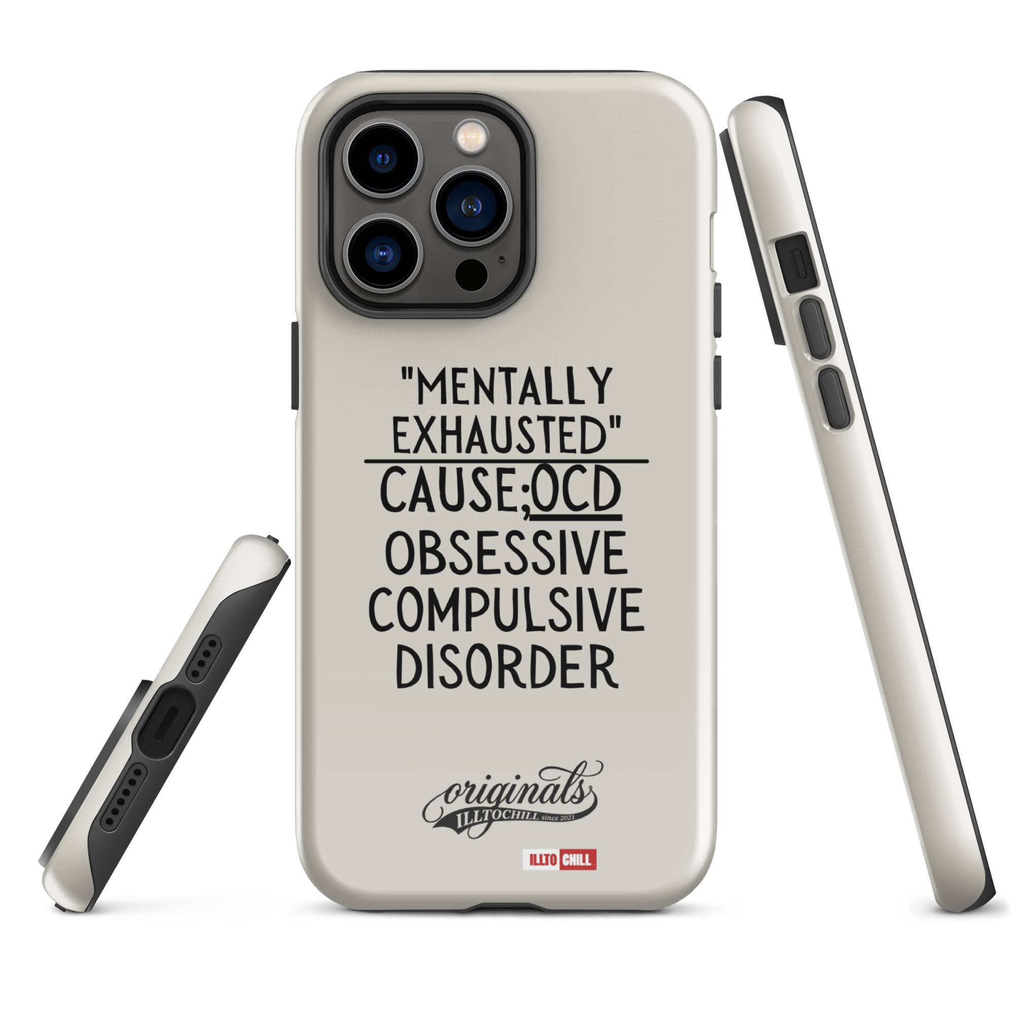 OCD Carried Daily: Tough Case For iPhone Built for the OCD Community | ILLTOCHILL