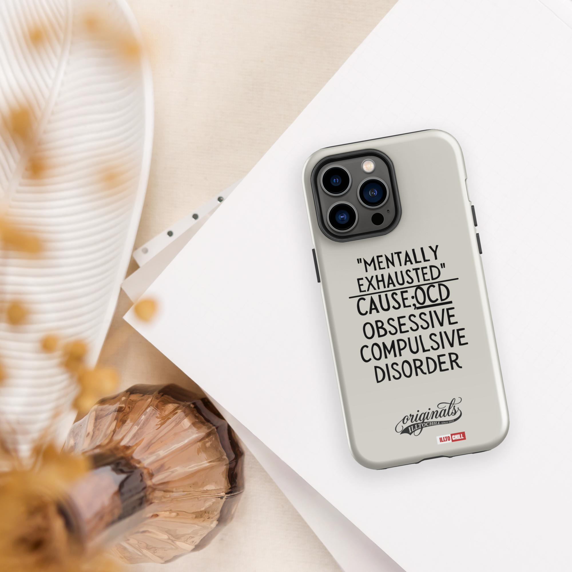 OCD Carried Daily: Tough Case For iPhone Built for the OCD Community | ILLTOCHILL
