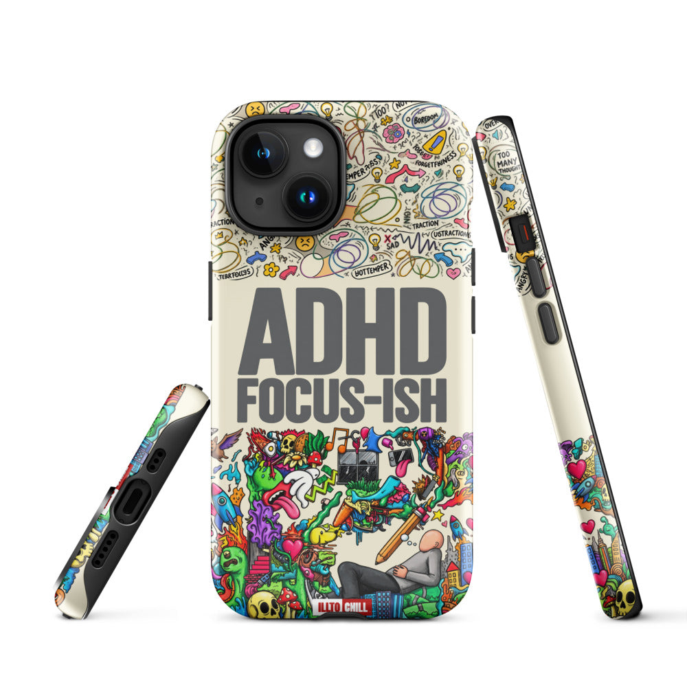 illtochill-adhd-awareness-attention-deficit-hyperactivity-disorder-tough-case-for-iphone®