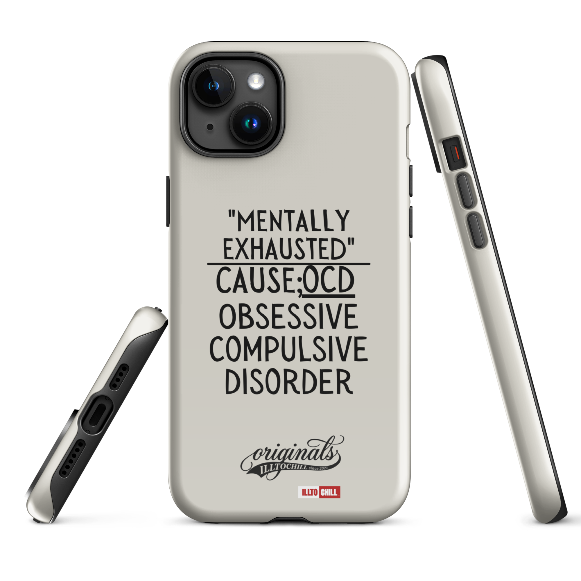OCD Carried Daily: Tough Case For iPhone Built for the OCD Community | ILLTOCHILL