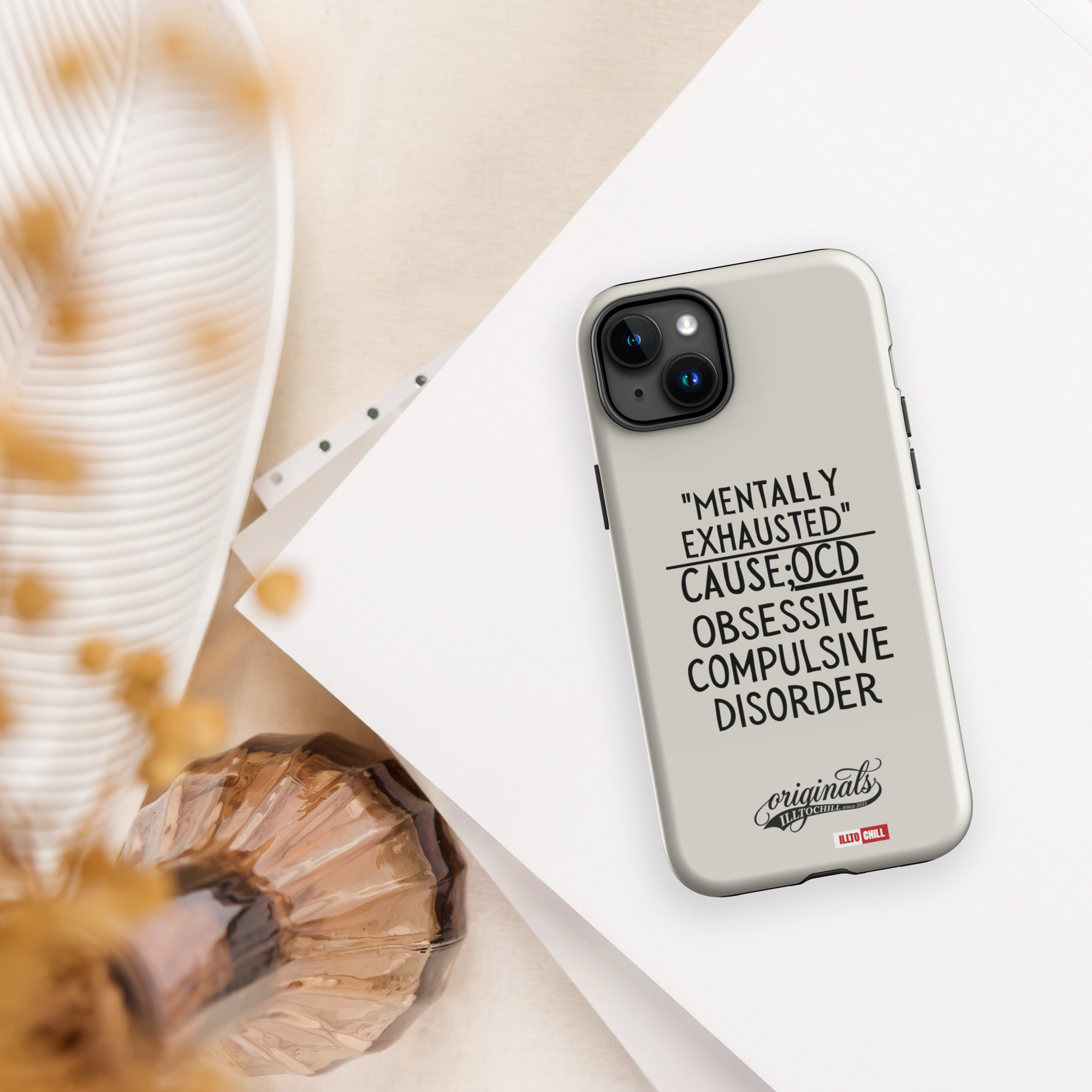OCD Carried Daily: Tough Case For iPhone Built for the OCD Community | ILLTOCHILL