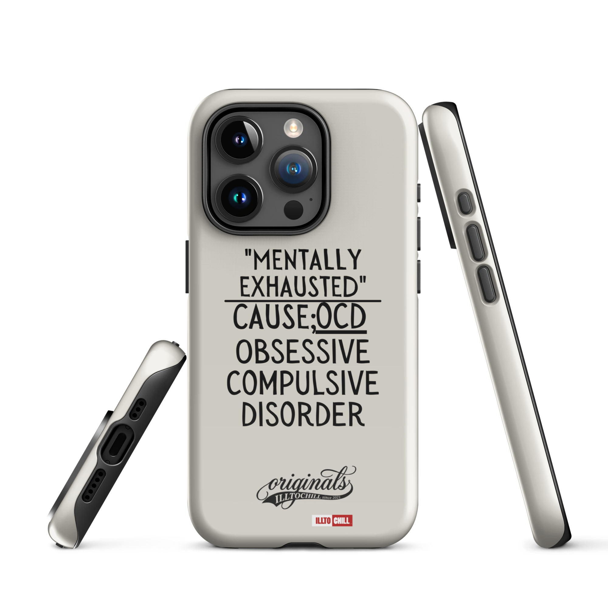 OCD Carried Daily: Tough Case For iPhone Built for the OCD Community | ILLTOCHILL
