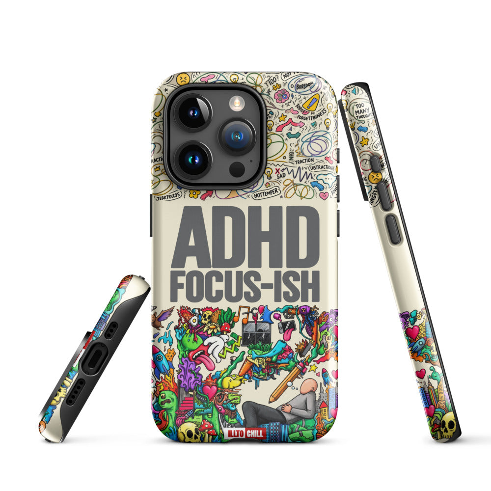 illtochill-adhd-awareness-attention-deficit-hyperactivity-disorder-tough-case-for-iphone®