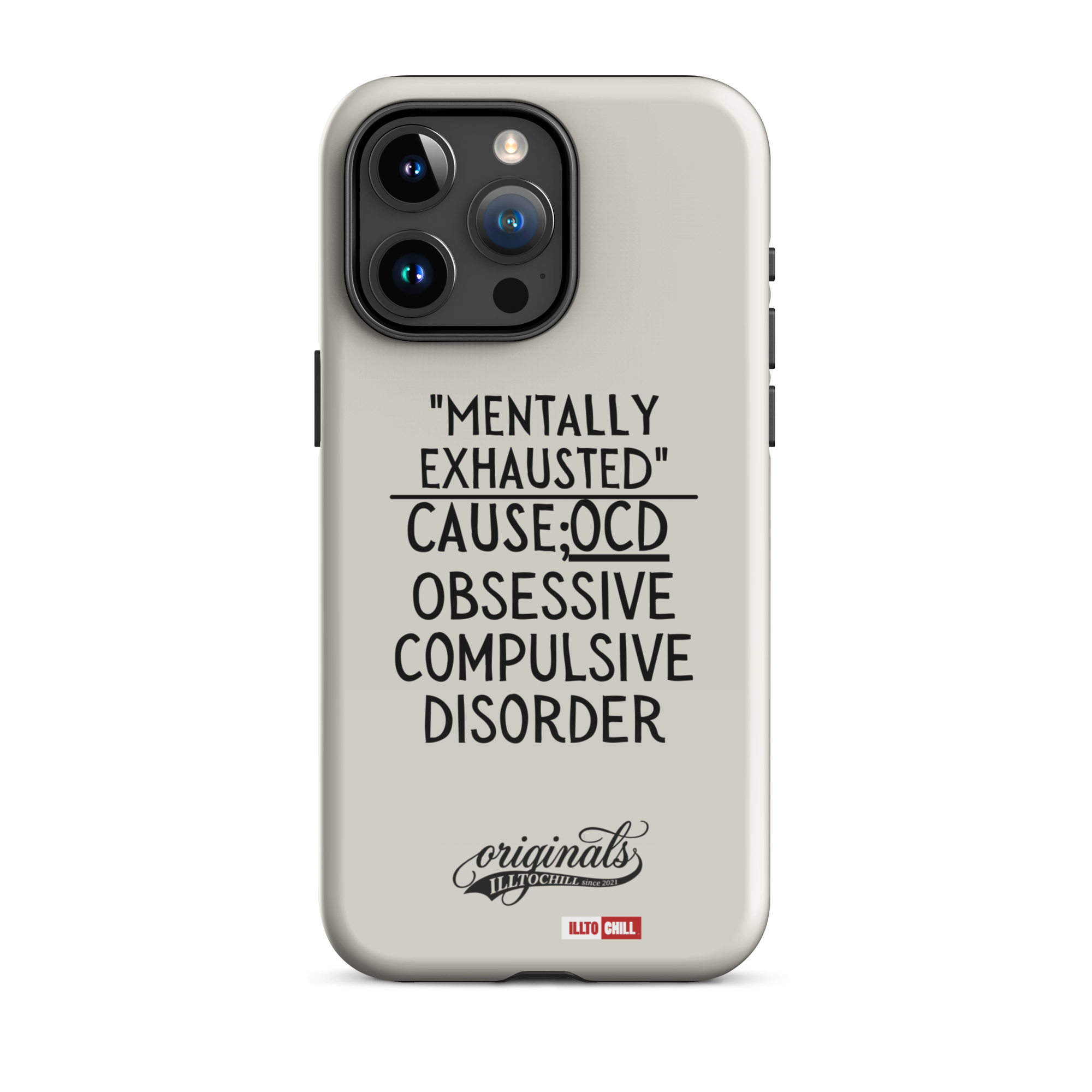 OCD Carried Daily: Tough Case For iPhone Built for the OCD Community | ILLTOCHILL
