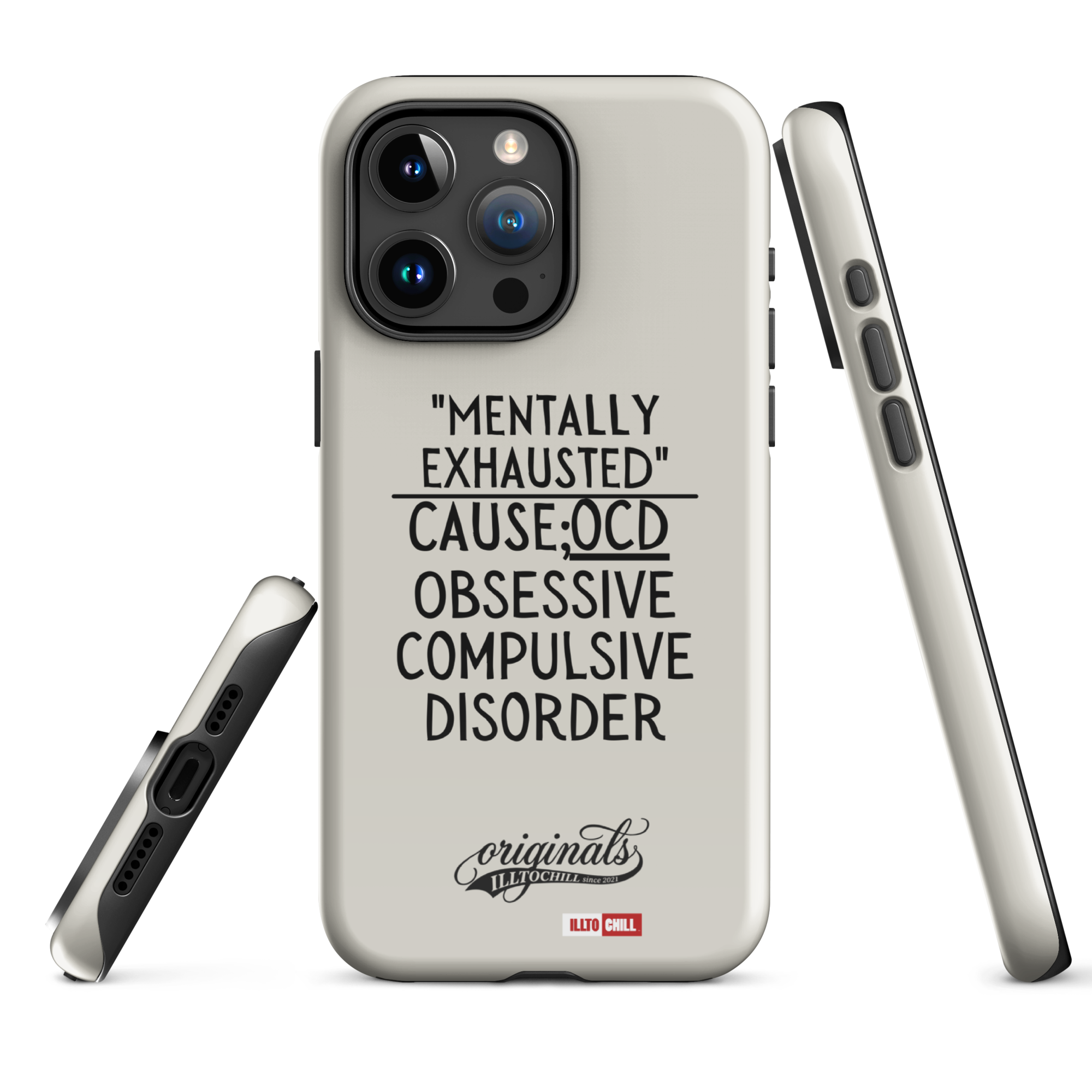 OCD Carried Daily: Tough Case For iPhone Built for the OCD Community | ILLTOCHILL
