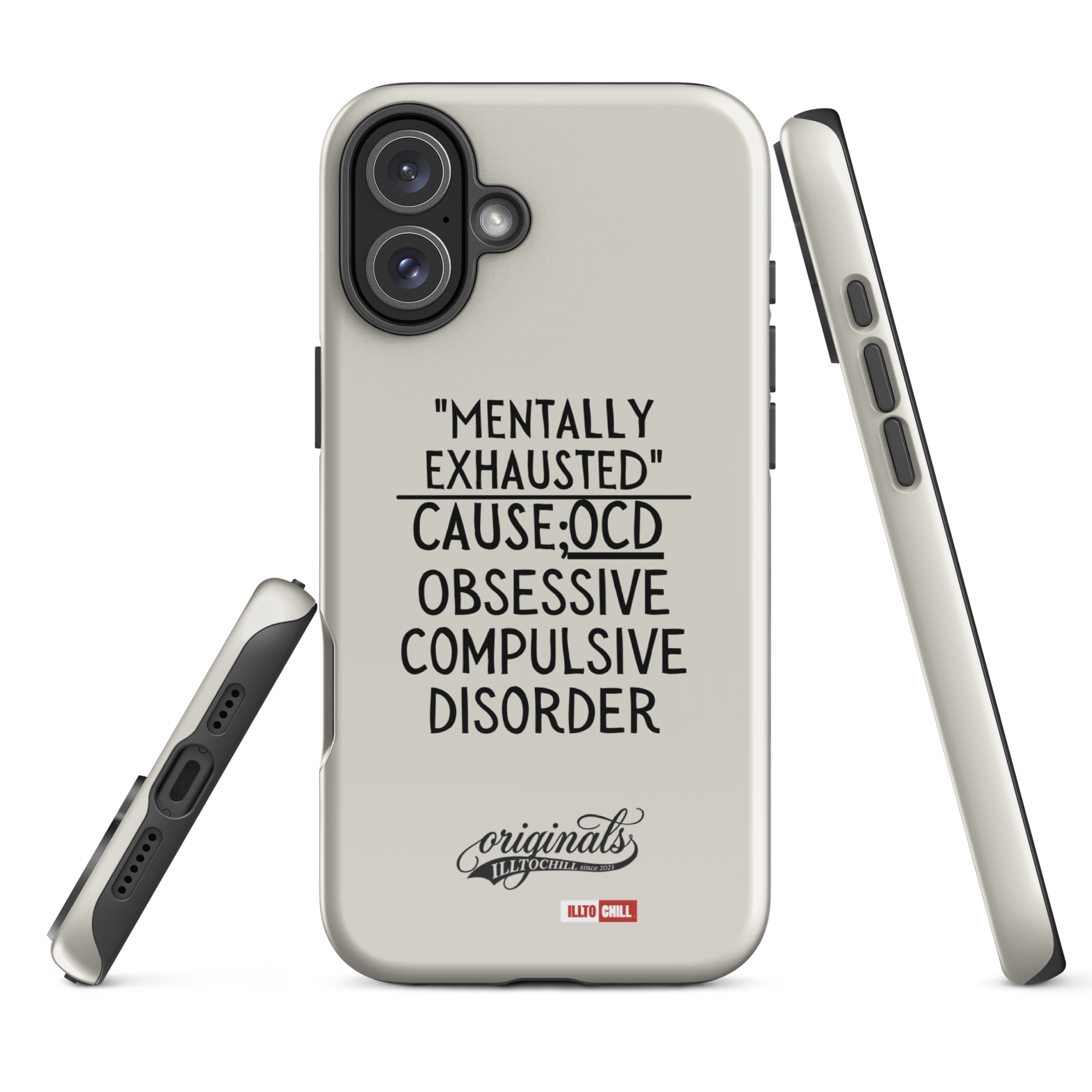 OCD Carried Daily: Tough Case For iPhone Built for the OCD Community | ILLTOCHILL