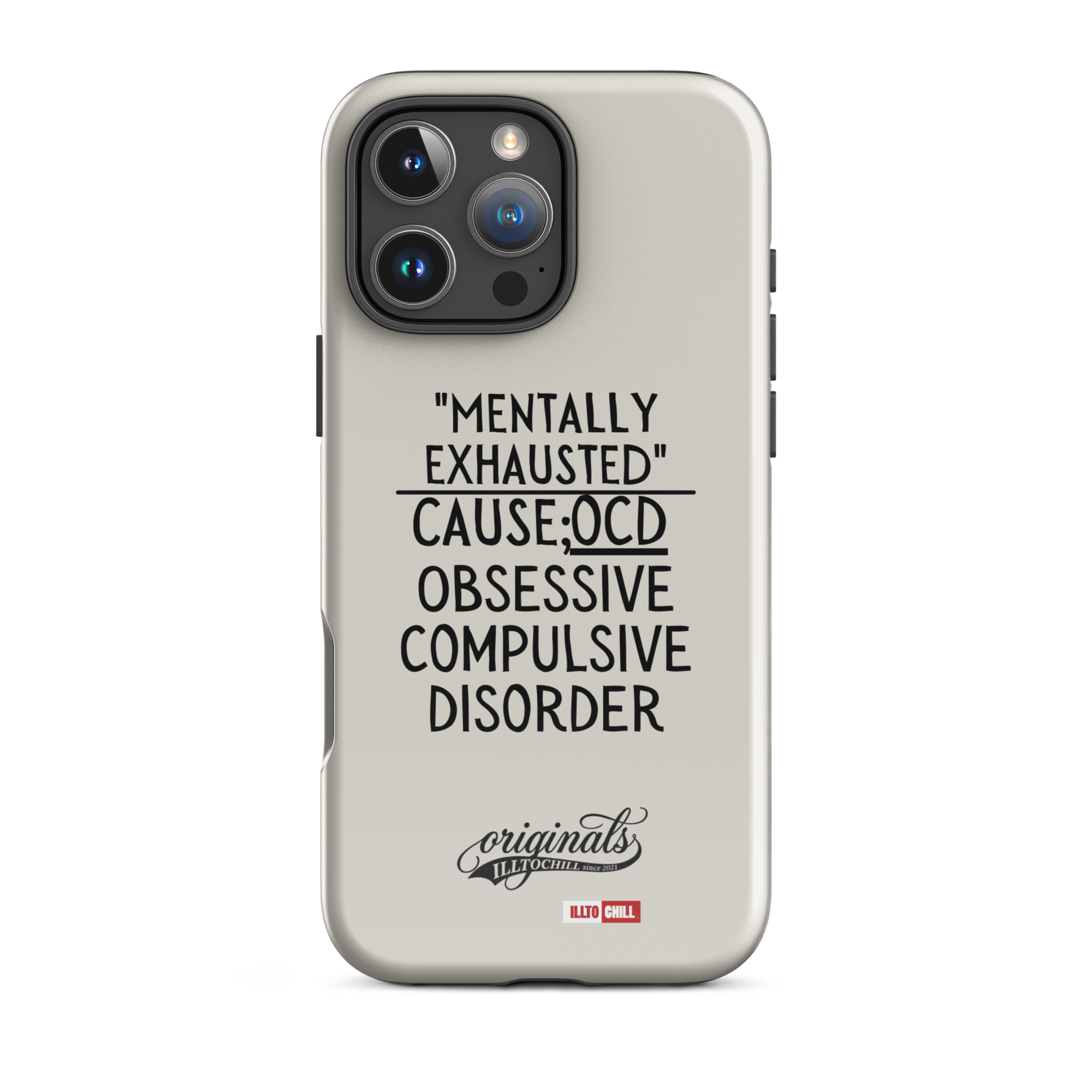 OCD Carried Daily: Tough Case For iPhone Built for the OCD Community | ILLTOCHILL