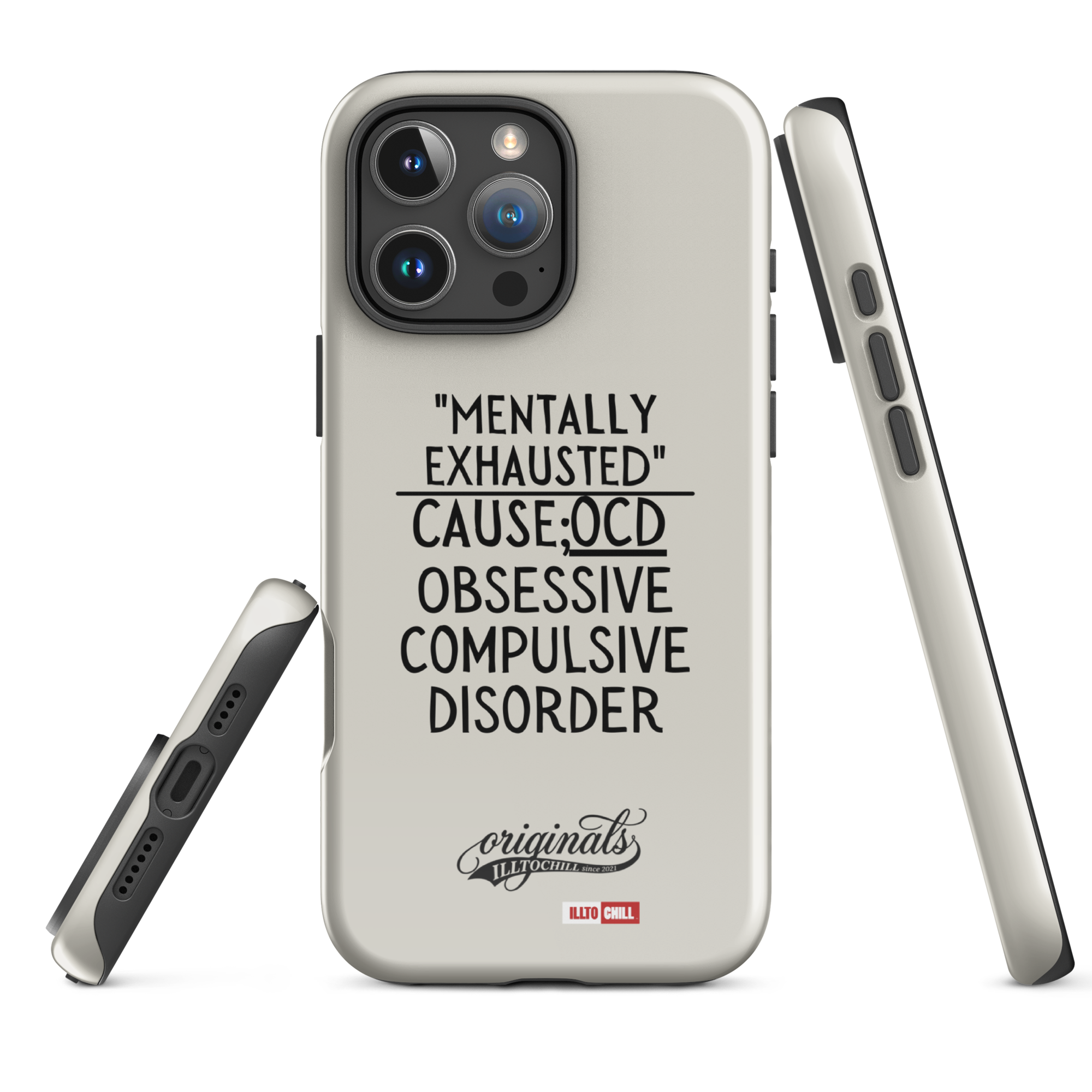OCD Carried Daily: Tough Case For iPhone Built for the OCD Community | ILLTOCHILL