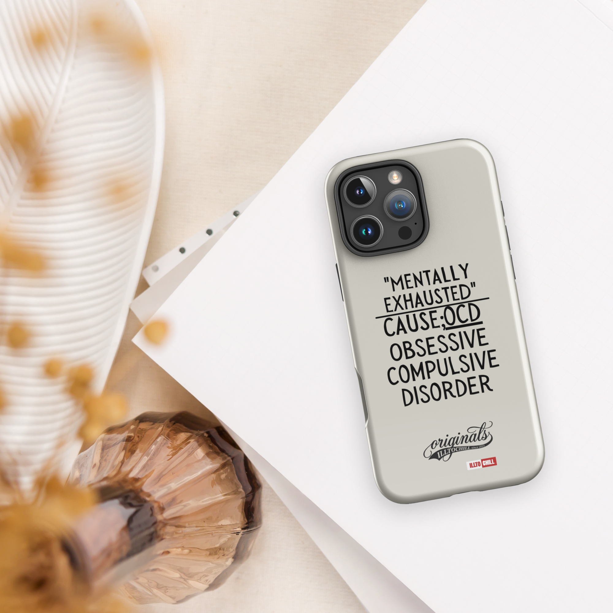 OCD Carried Daily: Tough Case For iPhone Built for the OCD Community | ILLTOCHILL