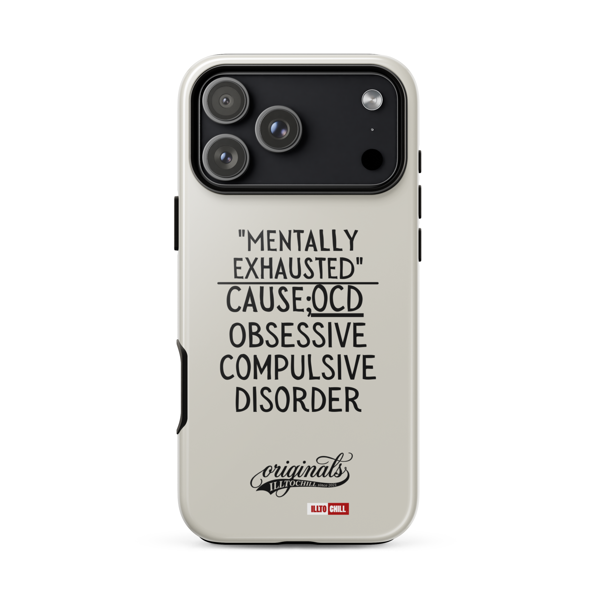 OCD Carried Daily: Tough Case For iPhone Built for the OCD Community | ILLTOCHILL