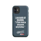 Hard of Hearing Defiant Tough Case For iPhone for HOH Adults and Allies | ILLTOCHILL
