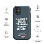 Hard of Hearing Defiant Tough Case For iPhone for HOH Adults and Allies | ILLTOCHILL