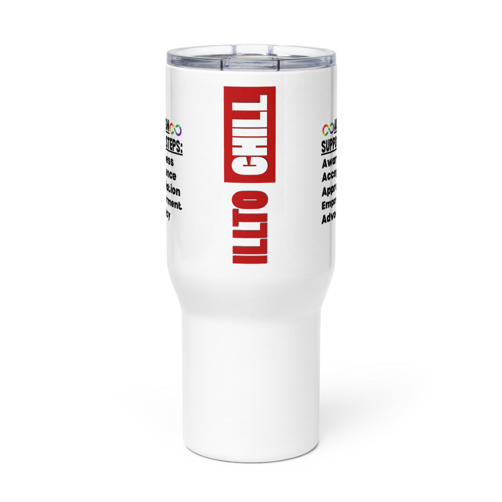 ILLTOCHILL Autism awareness gift Autism support steps autistic