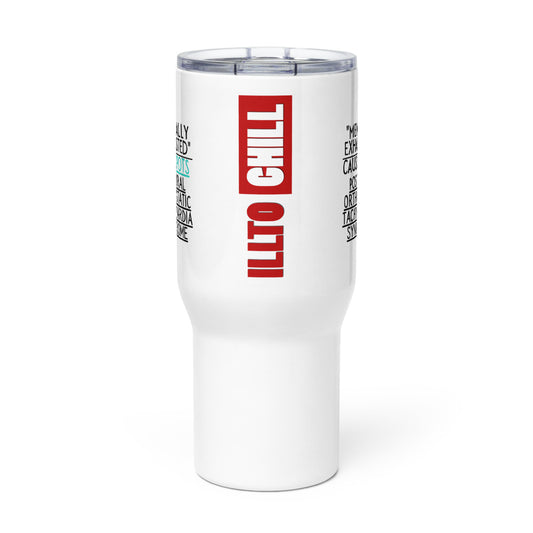 ILLTOCHILL Postural orthostatic tachycardia syndrome Mentally exhausted pots awareness gift Travel mug with a handle.