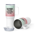 OCD Fueled and Unapologetic: Travel Mug With A Handle for the OCD Community That Keeps Going | ILLTOCHILL