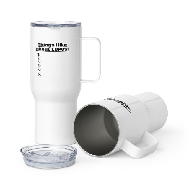 Lupus Community Travel Mug With A Handle — Sip On Your Own Terms | ILLTOCHILL